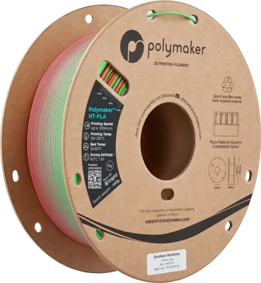 Obrázek produktu pro Polymaker HT-PLA Grey 1,75 mm 1KG