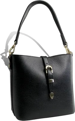 Produktbild von Damen Toscanto Umhängetasche Tasche schwarz Leder D2OTTM812US