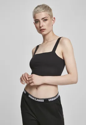 Immagine prodotto di Urban Classics - Top donna 2 pezzi nero/bianco - L