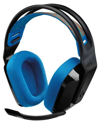 Produktbild von Logitech G535 LIGHTSPEED Kabelloses Gaming-Headset, Farbe:Schwarz