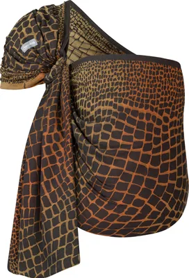 Produktbild von HOPPEDIZ Babytragetuch Ring-Sling kbA Darwin black