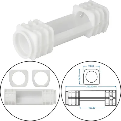 Produktbild von AS Gleitlager für Anhänger Ersatzteile kompatibel für ALKO BPW/ZAF 1.5-2/1.6-3/2.0-2 AS