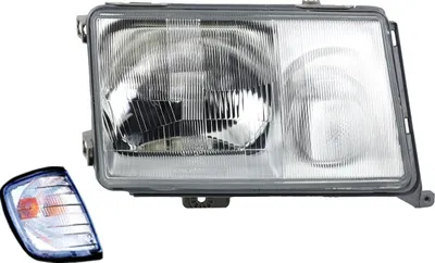 Obrázok produktu pre Johns, predný svetlomet vhodný pre Mercedes W124 09/89-06/93 H4 H3 pravý s blinkrami
