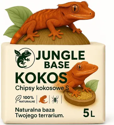 Immagine prodotto di Jungle Base - Chips di cocco per terrari, 5 l, substrato naturale per rettili e anfibi
