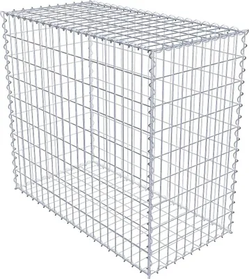 Produktbild von Gabione 100 cm x 90 cm x 50 cm (L x H x T), Maschenweite 5 cm x 10 cm, Spirale