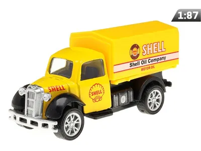 Productafbeelding van Model 1:87, Shell Oldtimer met zeilbedekking