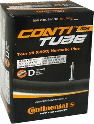 Image de Chambre à air Continental 37-47 / 559-597 D40, TOUR 26 Hermetic Plus