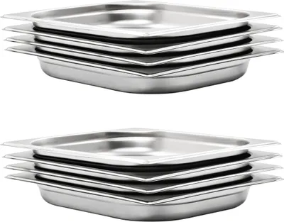 Produktbild von Gastronormbehälter 8 Stk. GN 1/2 40 mm Edelstahl