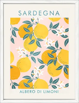 Produktbild von Gerahmtes Bild Sardegna 33x43 cm