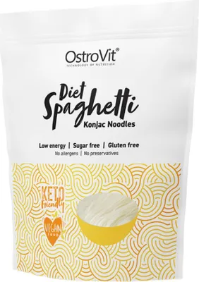 Obrázok produktu pre OstroVit | Ditne pagety / nzkokalorick konjakov rezance vhodn pre keto stravu
