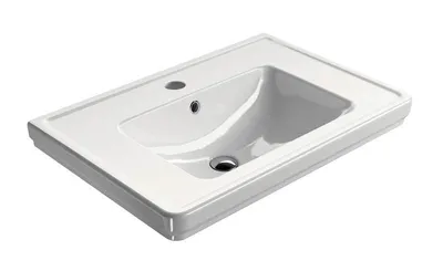 Zdjęcie produktu dla Sapho GSI Classic - Umywalka 750x500 mm, z 1 otworem na baterię, ExtraGlaze, biała 8787111