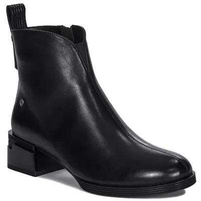 Zdjęcie produktu dla Buty Maciejka Botki Damskie Skórzane Ocieplane N311801008