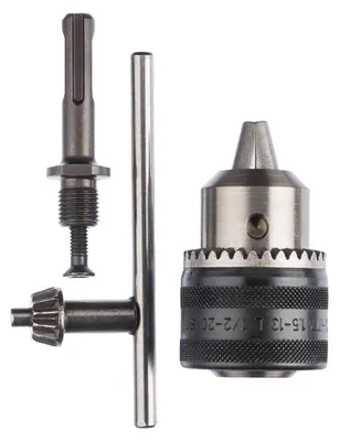 Image de Adaptateur SDS Plus avec mandrin pour forets cylindriques