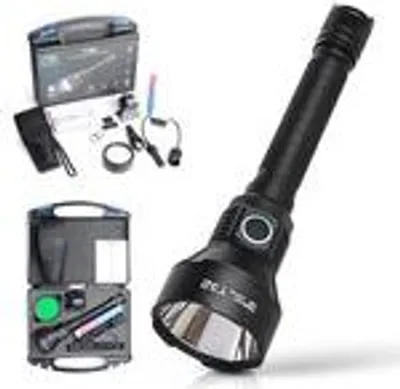 Produktbild von T32 Taschenlampe, 3.200 Lumen, 1.150 Meter Reichweite, Hochleistungs-LED, Wasserdicht & Robust für Outdoor- und Professionellen Einsatz