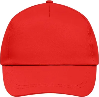 Produktbild von Promo Cap mit leicht laminiertem Frontpanel signal-red, Gr. one size