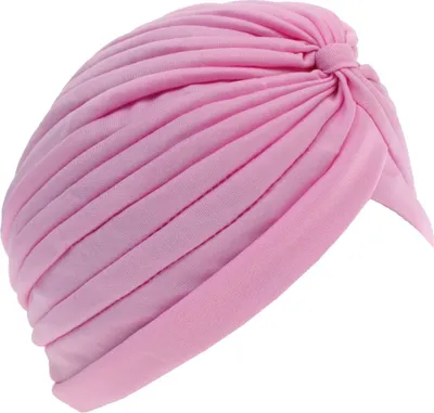 Produktbild von Damen Turban Kopfbedeckung Fashion Einfarbig Rosa