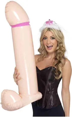 Obrázek produktu pro Jumada - Nafukovací penis - Nafukovací penis - Rozlučka se svobodou - Večírky - Béžová