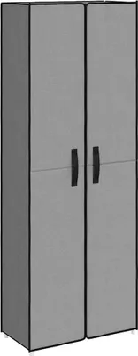 Immagine prodotto di vidaXL Scarpiera grigia 60x30x166 cm tessuto