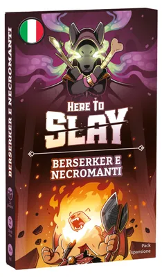 Productafbeelding van Asmodee - Here To Slay: Berserker en Nekromant, uitbreiding bordspel, voor 2-6 spelers
