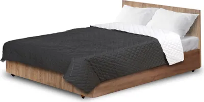 Immagine prodotto di Trapunta a ultrasuoni 200x220 cm in bianco e nero