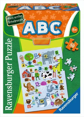 Produktbild von Mein erstes Schulpuzzle: ABC - 80 Teile Puzzle