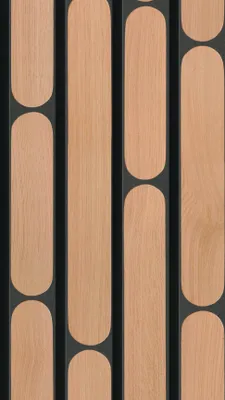 Produktbild von MEISTER Akustikpaneele Acoustic Sense BOLD 2600 x 330 x 20 mm 20123 Round tiles