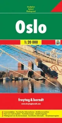 Obrázek produktu pro PL 94 Oslo 1:20 000 / plán města