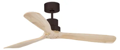 Immagine prodotto di Ventilatore da soffitto a risparmio energetico con telecomando Lantau Marrone / Pino 132 cm