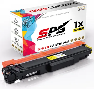 A toner cartridge and its packaging are displayed against a white background.