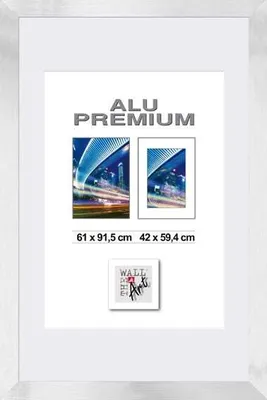 Produktbild von Aluminiumrahmen Quattro silber, 61 x 91,5 cm