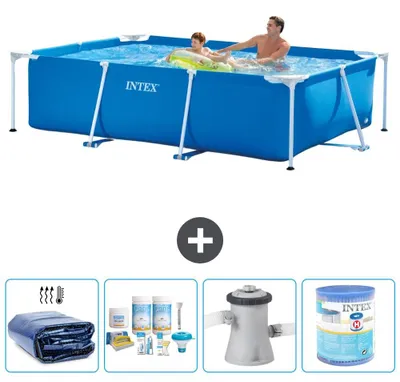 Produktbild von Rechteckiger Frame Pool - 260x160x65 cm - 5-teilig S40068