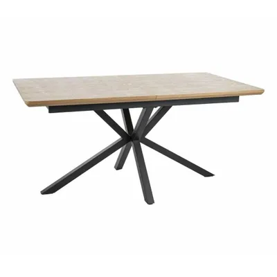 Zdjęcie produktu dla Stół rozkładany LOGAN 160(200)x90 dąb/czarny mat