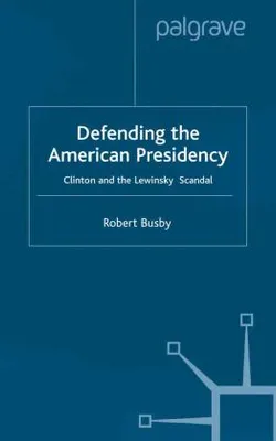 Produktbild von Defending the American Presidency