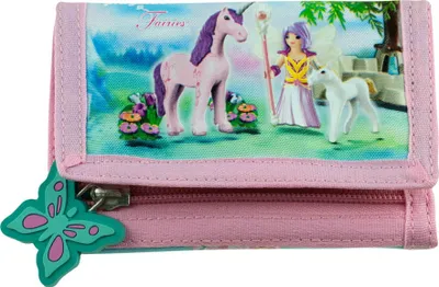 Immagine prodotto di ASTRA portafoglio PLAYMOBIL FAIRIES FEEN leggero colorato rosa chiaro bambini ragazze