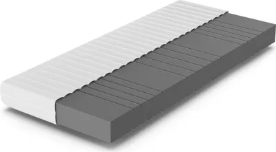 Produktbild von Betten-ABC KSP-500 - Das Original - 7-Zonen- Kaltschaummatratze mit waschbaren Klimafaserbezug, Größe: 90x200, Härtegrad: H2