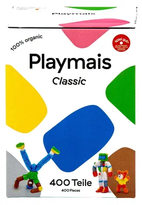 Produktbild von PlayMais Classic 400, Bastelset für Kinder, 3 Jahr(e), Mehrfarbig, 400 Stück(e)