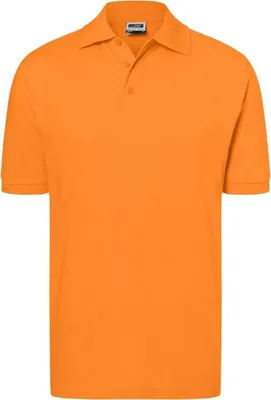 Produktbild von James & Nicholson Poloshirt Classic, Gr. M,orange