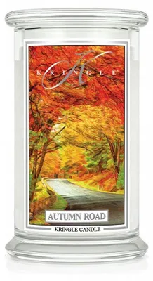 Produktbild von Kringle Candle Autumn Road Große Duftkerze Herbstlich Würzig