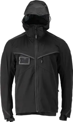 Produktbild von MASCOT® Hard Shell Jacke Größe 4XL, schwarz | Packung (1 Stück)