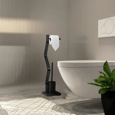 Produktbild von WC-Stuhl schwarz