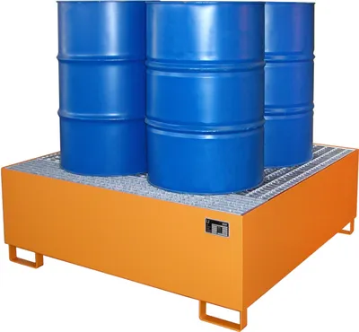 Produktbild von Bauer Auffangwanne AW 800, lackiert, Gelborange