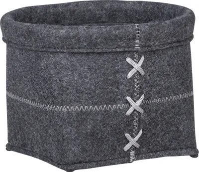 Obrázok produktu pre WENKO Úložný kôš Mara Felt M Shelf Box Kúpeľňa Hosť WC Kuchyne tmavo šedá