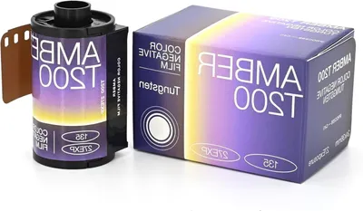 Productafbeelding van Color Negatief Film - Cine Film - Artistiek Fotograferen - Cinematic Look - 27 Belichtingen - Amber