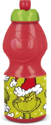 Immagine prodotto di Borraccia sportiva in plastica Grinch Christmas Mischief 400 ml