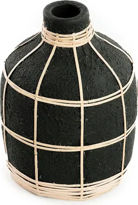 Immagine prodotto di Bazar Bizar Il Vaso Whoopy - Nero Naturale - S