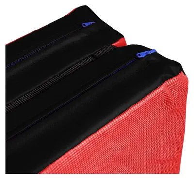 Produktbild von Klappbare Turnmatte | 200 x 100 x 8 cm | Rot-Schwarz
