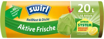 Zdjęcie produktu dla Swirl 215918, 20 l, Przezroczysty, Plastik, 450 mm, 500 mm, 12 szt.