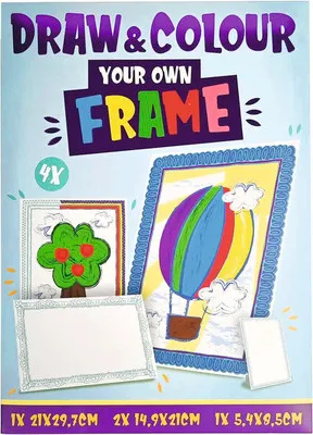 Obrázek produktu pro DIY papírový rámeček 4 ks