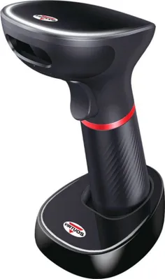 Image de Lecteur Virtuos CCD 2D HW-855A, sans fil, base, USB, noir (EHE0003)