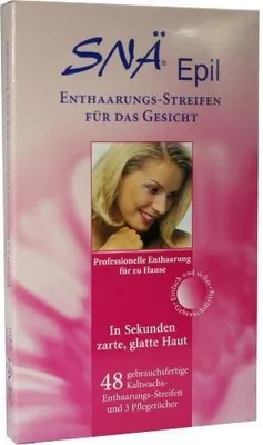 Produktbild von Enthaarungs Streifen Gesicht Snae Epil 48 St